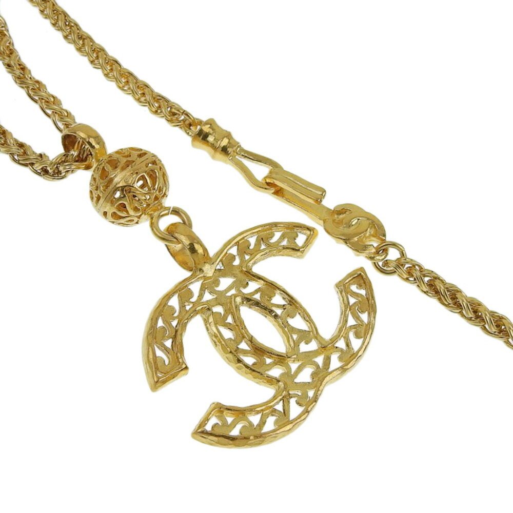 CHANEL Coco Mark Long Necklace 95A - Picture 2 of 6